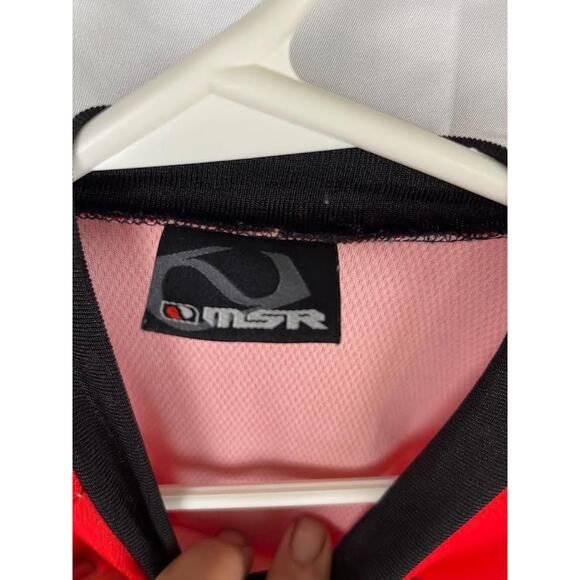 MSR MX Eclipse Racing Jersey SMALL Long Sleeve Pullover RED - Picture 6 of 8
